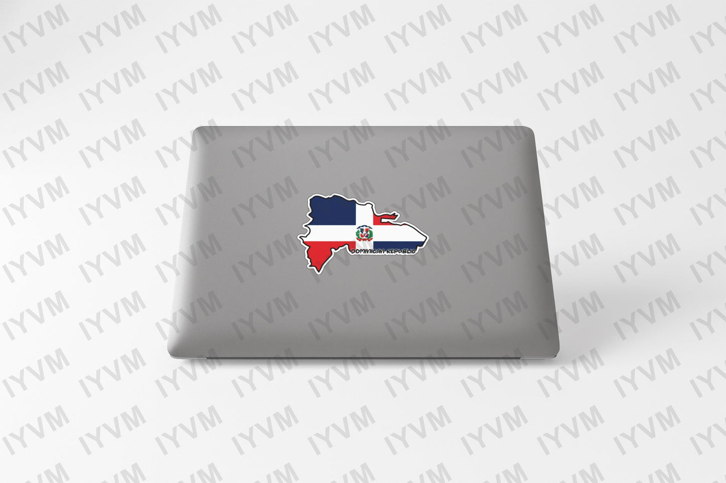 Dominican Republic Map Flag Sticker Decal / República Dominicana / Dios, Patria, Libertad / Santo Domingo