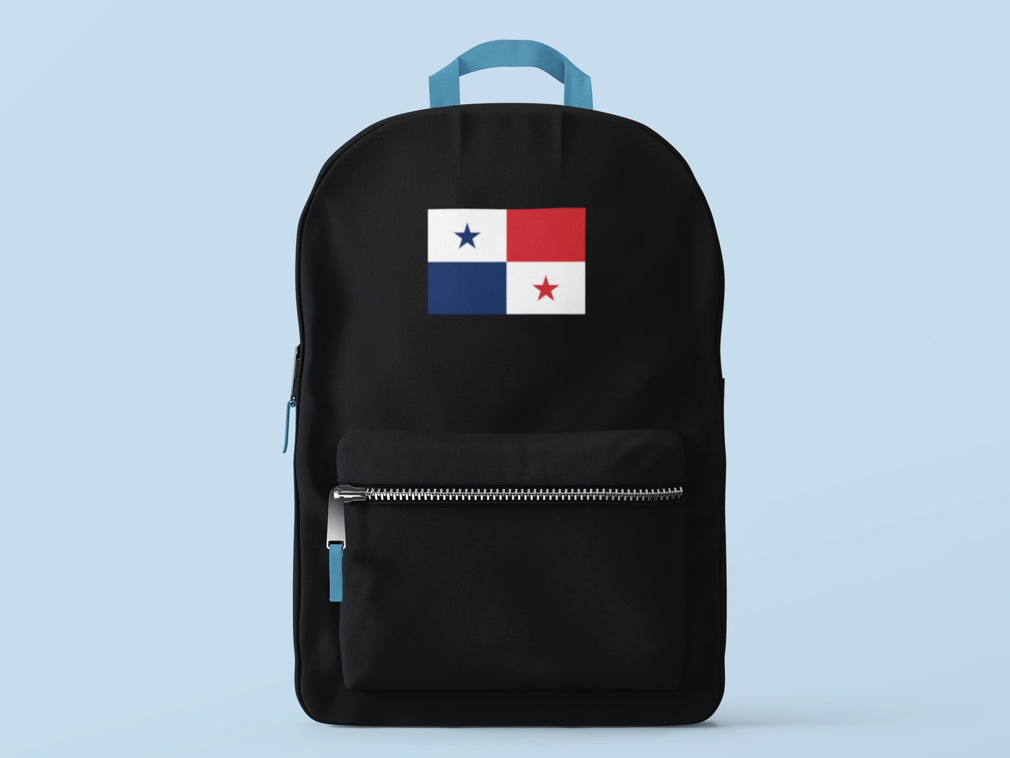 Panama Flag Iron On Heat Transfer Vinyl HTV / Republic of Panama / Pro Mundi Beneficio / Panama City / Panamanian