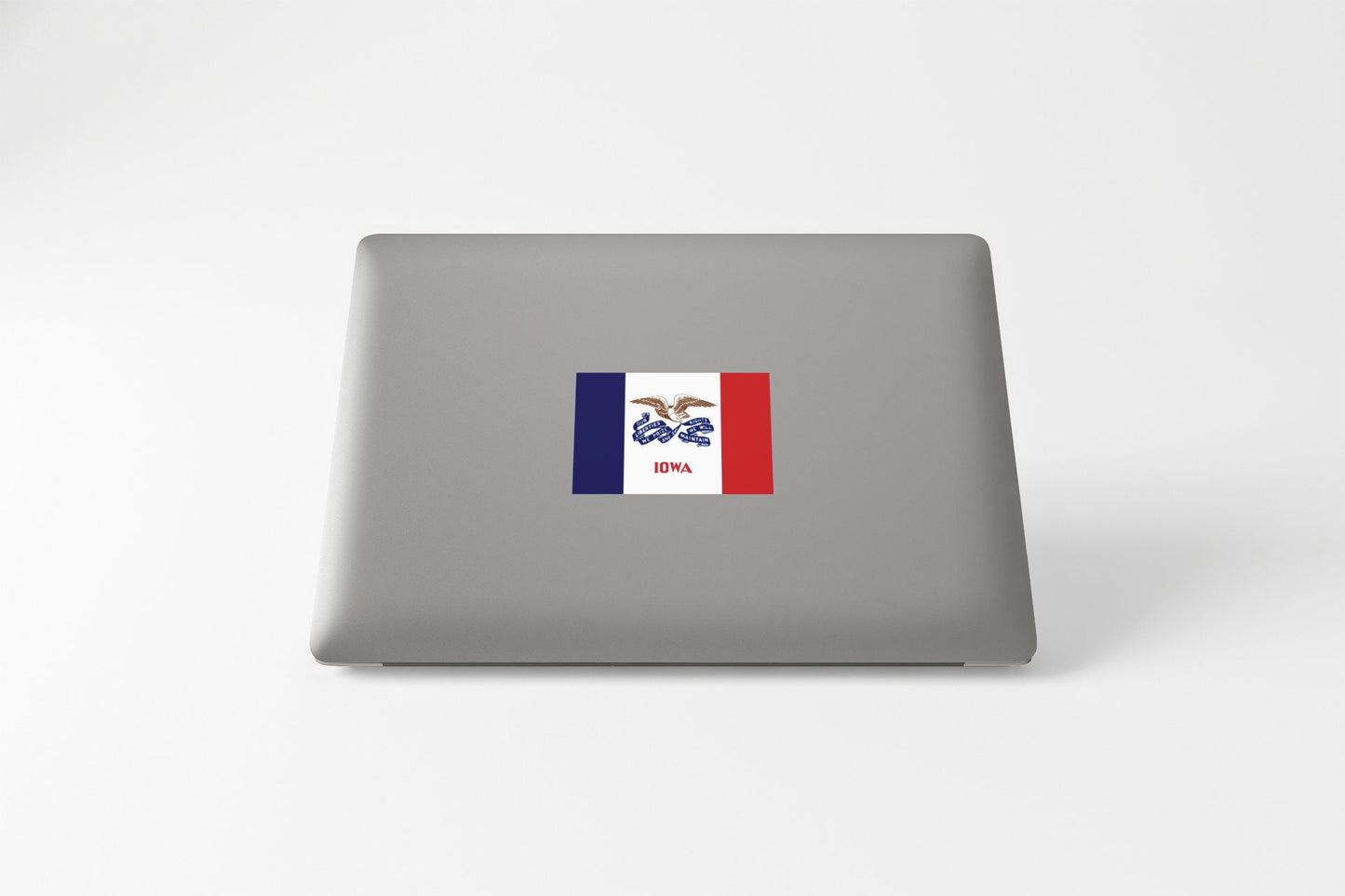 Iowa State Flag Vinyl Sticker Decal - Des Moines, Hawkeye State