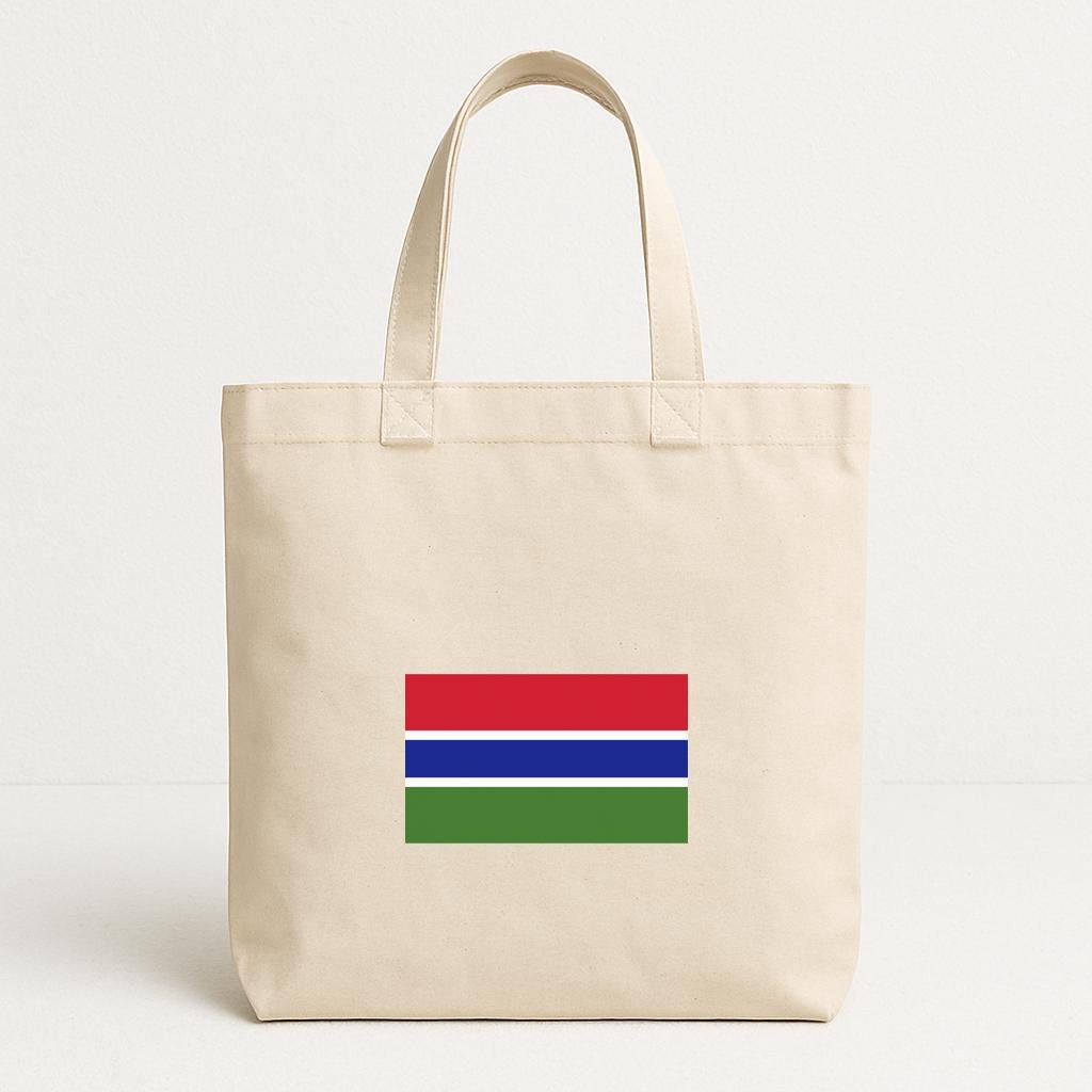 a tote bag with the flag of the country of namibia