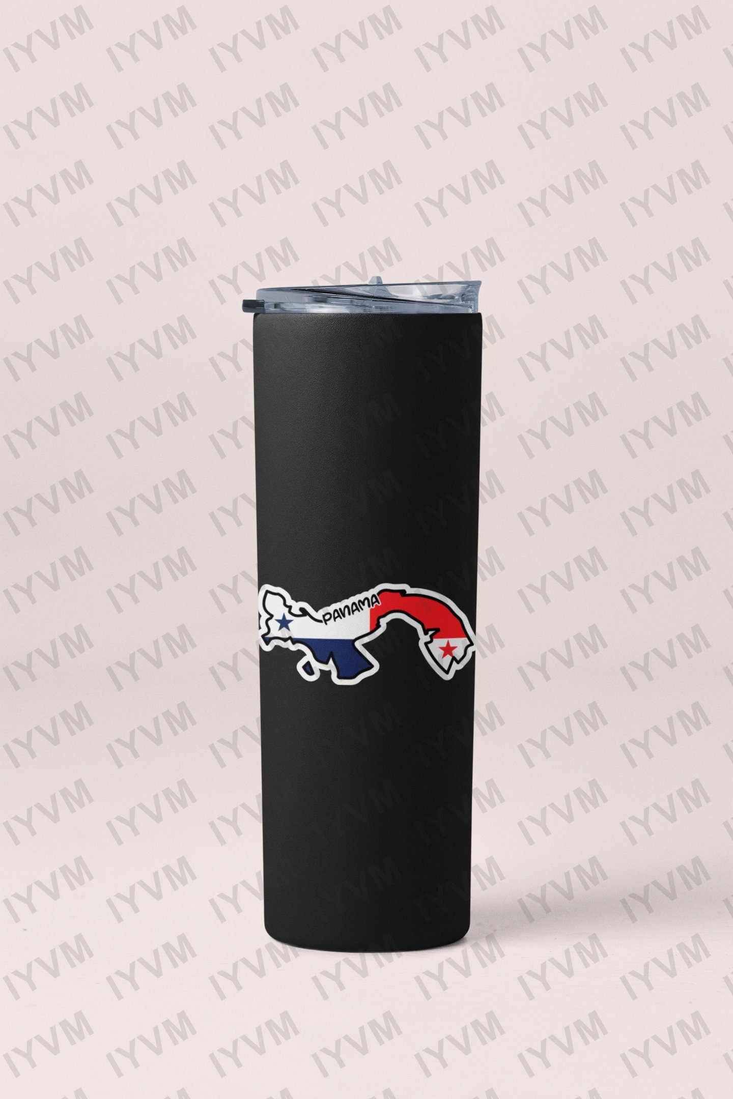 Panama Map Flag Sticker Decal / Republic of Panama / Pro Mundi Beneficio / Panama City / Panamanian