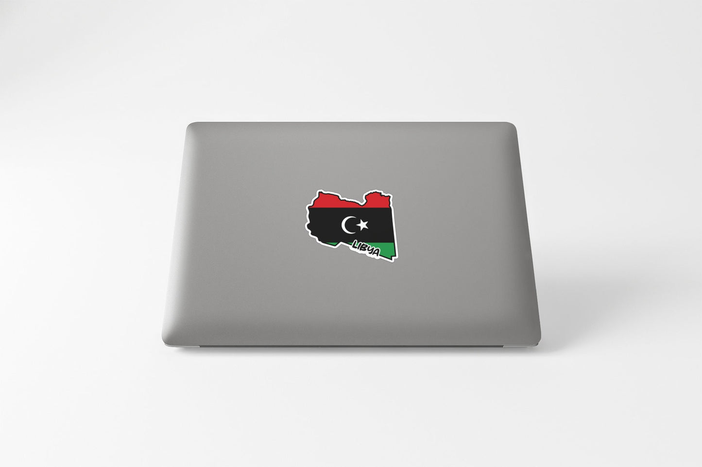 Libya Map Flag Sticker Decal