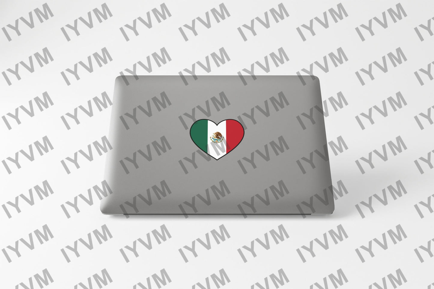 Mexico Flag Heart Sticker Decal / United Mexican States / Estados Unidos Mexicanos / La Patria Es Primero / Mexico City
