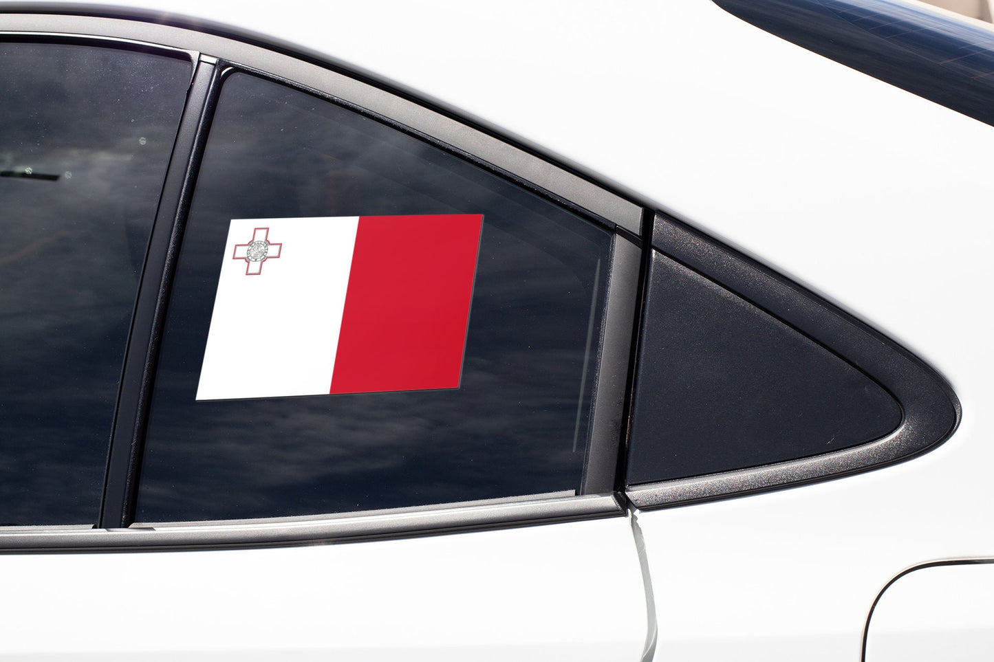 Malta Flag Sticker Decal