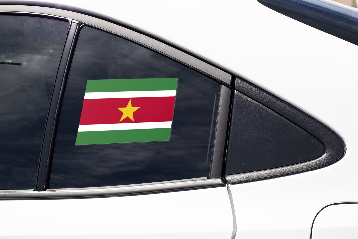 Suriname Flag Sticker Decal