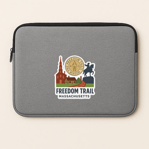 Freedom Trail Massachusetts Iron On Heat Transfer Vinyl HTV Die-Cut Symbolic