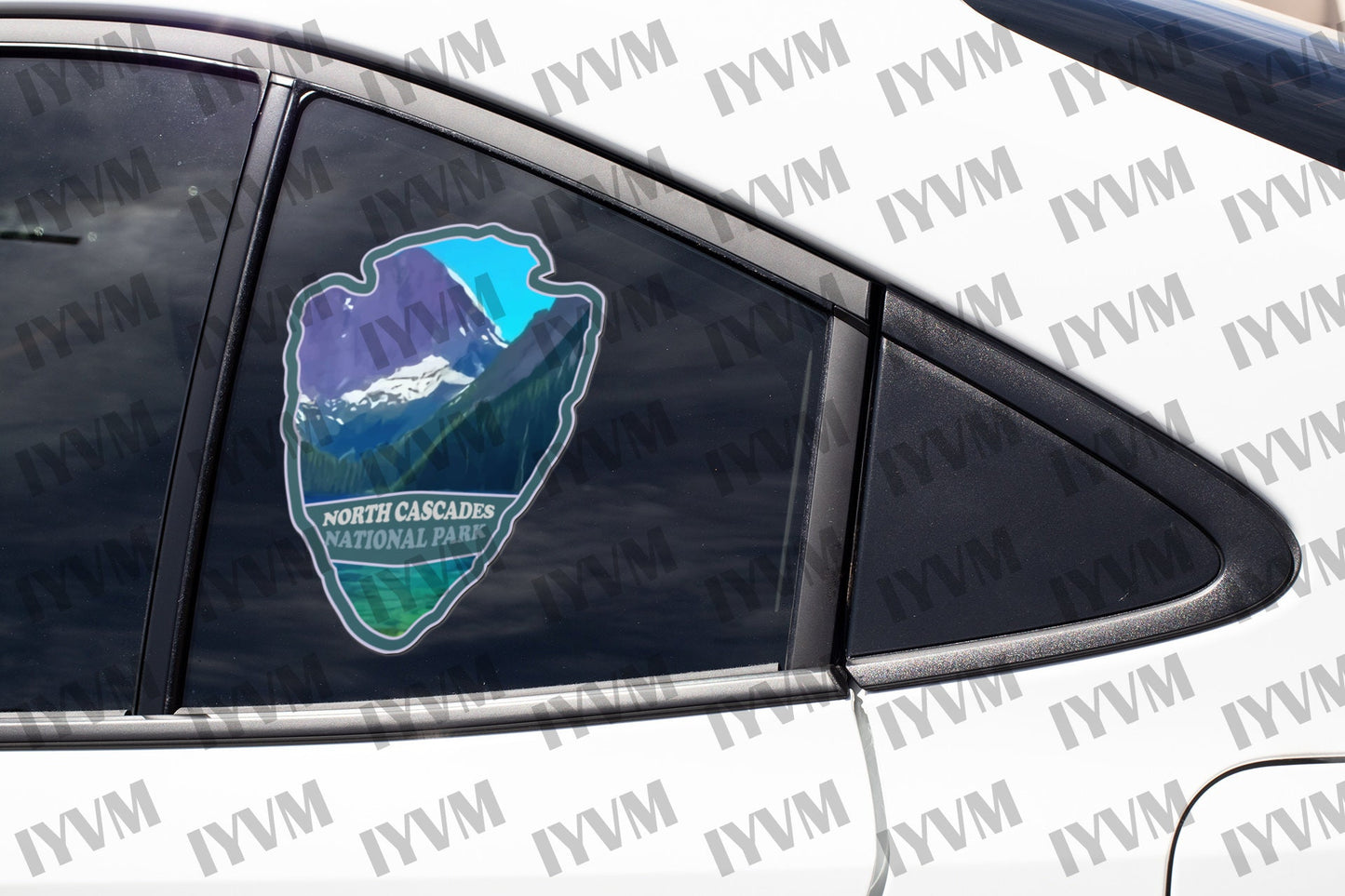 North Cascades National Park Sticker Decal - US National Parks Series