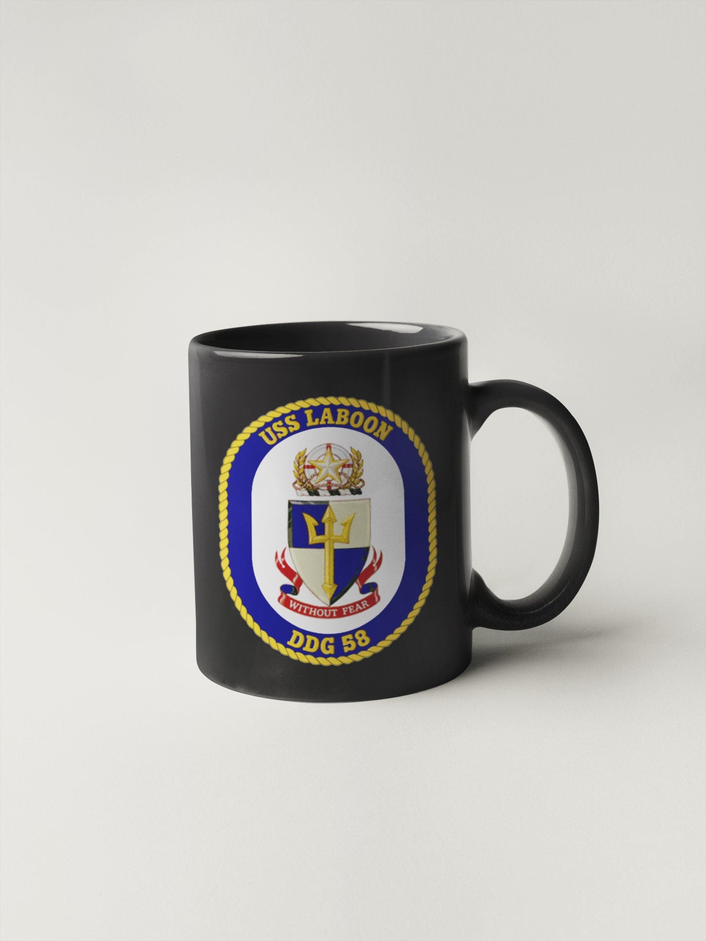 USS Laboon DDG-58 Badge Sticker Decal Arleigh Burke Class Destroyer Car Sticker Bumper Sticker for Car Emblem