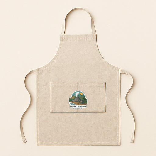 Mount Bromo Indonesia Iron On Heat Transfer Vinyl HTV Die-Cut Symbolic Landmark