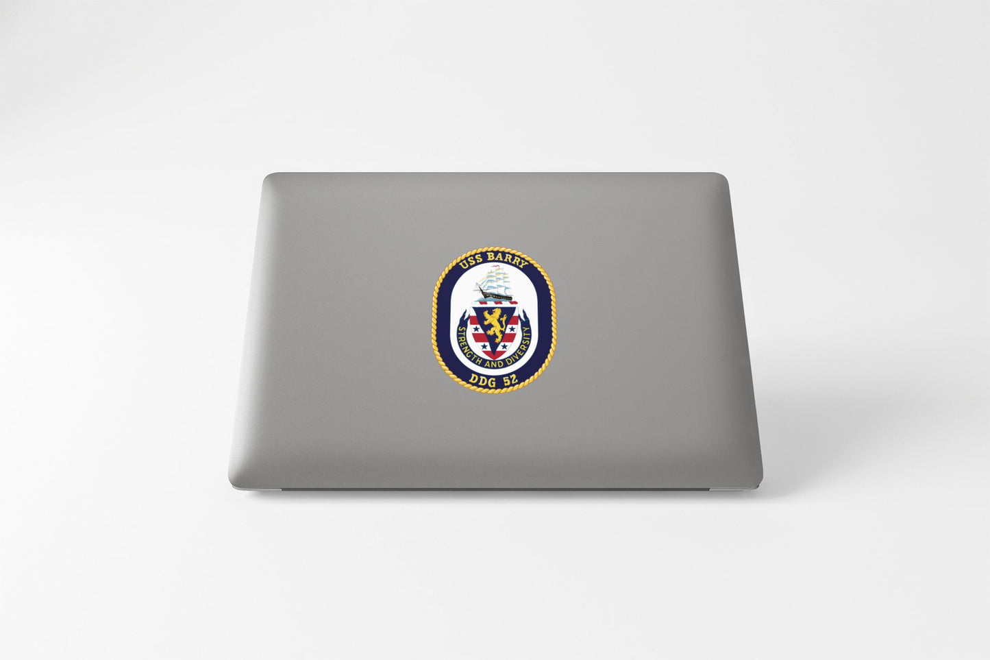 USS Barry DDG-52 Badge Sticker Decal Arleigh Burke Class Destroyer Car Sticker Bumper Sticker for Car Emblem