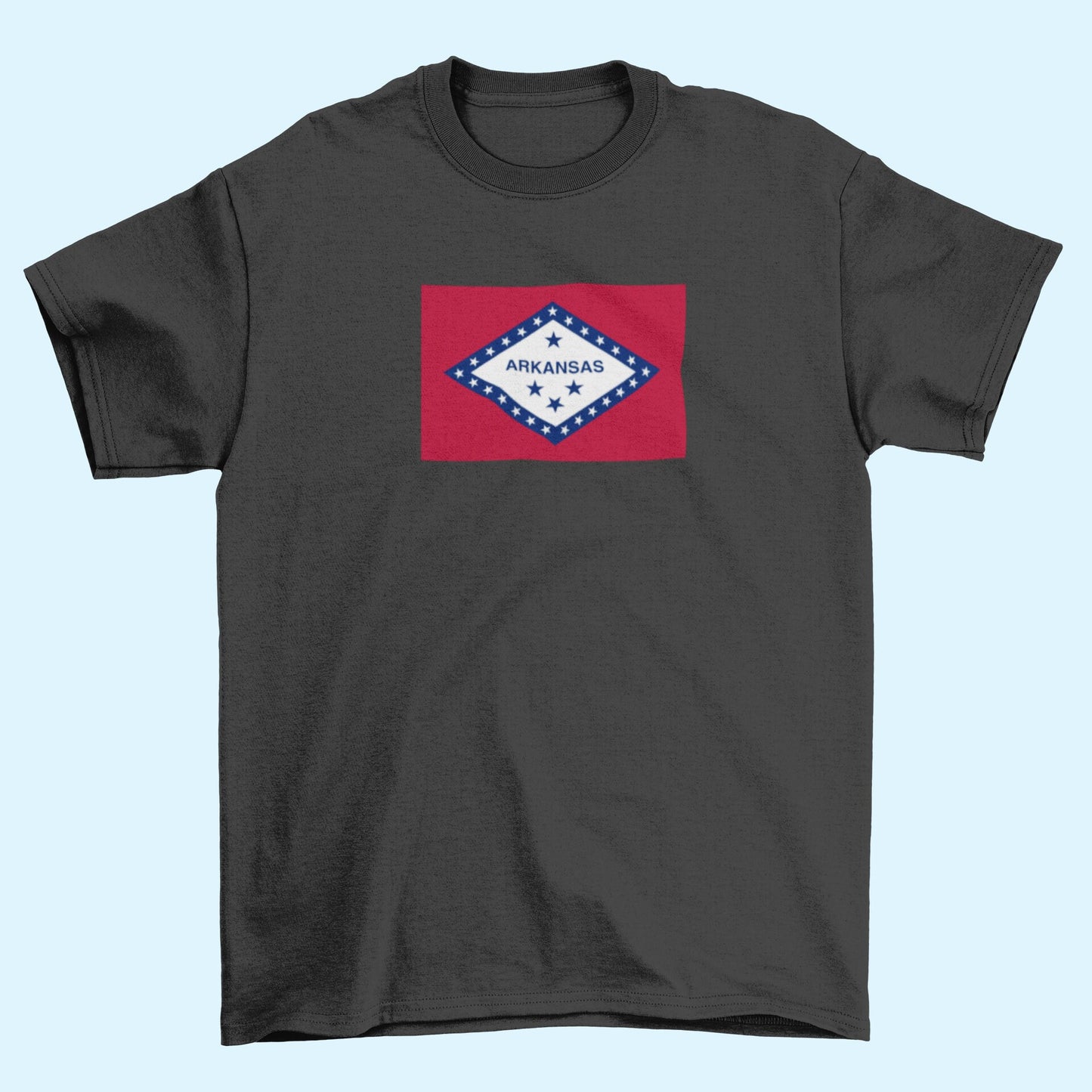 State of Arkansas Flag Iron On Heat Transfer Vinyl HTV Arkansas State Little Rock The Natural State Bear State Bowie State Hot Springs State