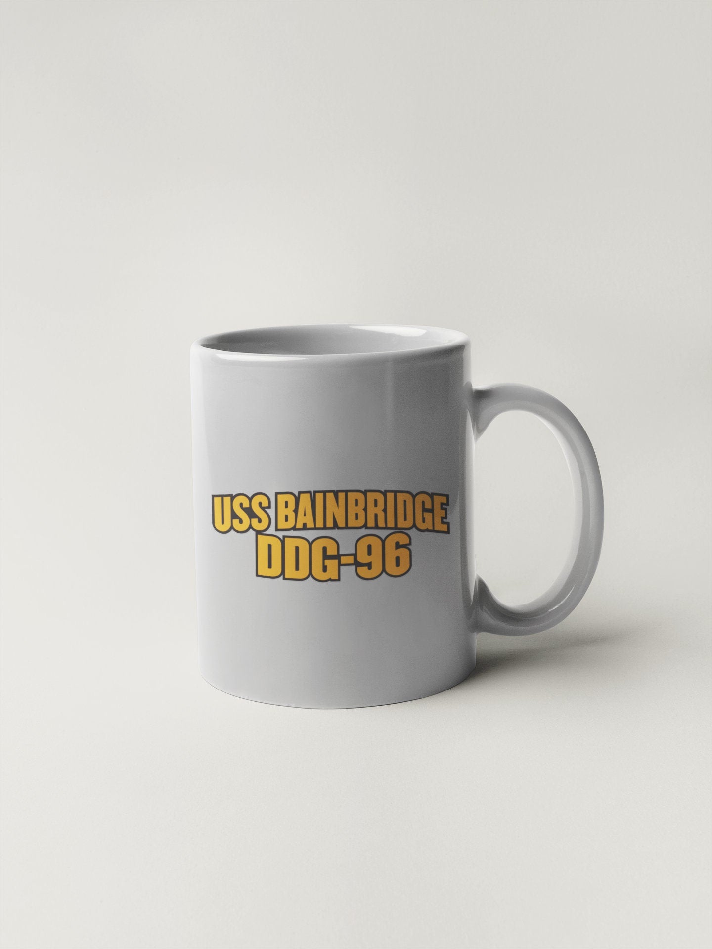 USS Bainbridge DDG-96 Vinyl Sticker Decal - Arleigh Burke Class Destroyer Car Bumper