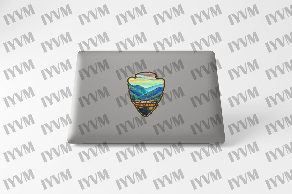 Great Smoky Mountains National Park Sticker Decal - US National Parks Series