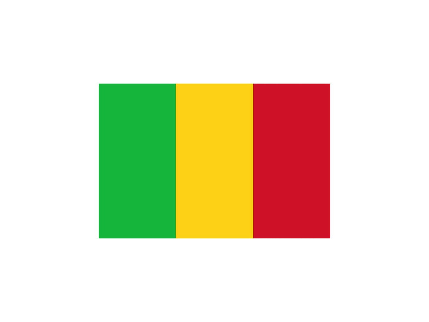 Mali Flag Sticker Decal