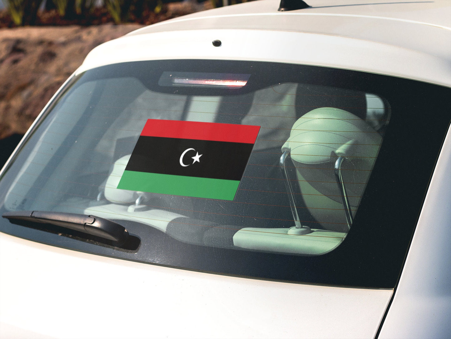 Libya Flag Sticker Decal
