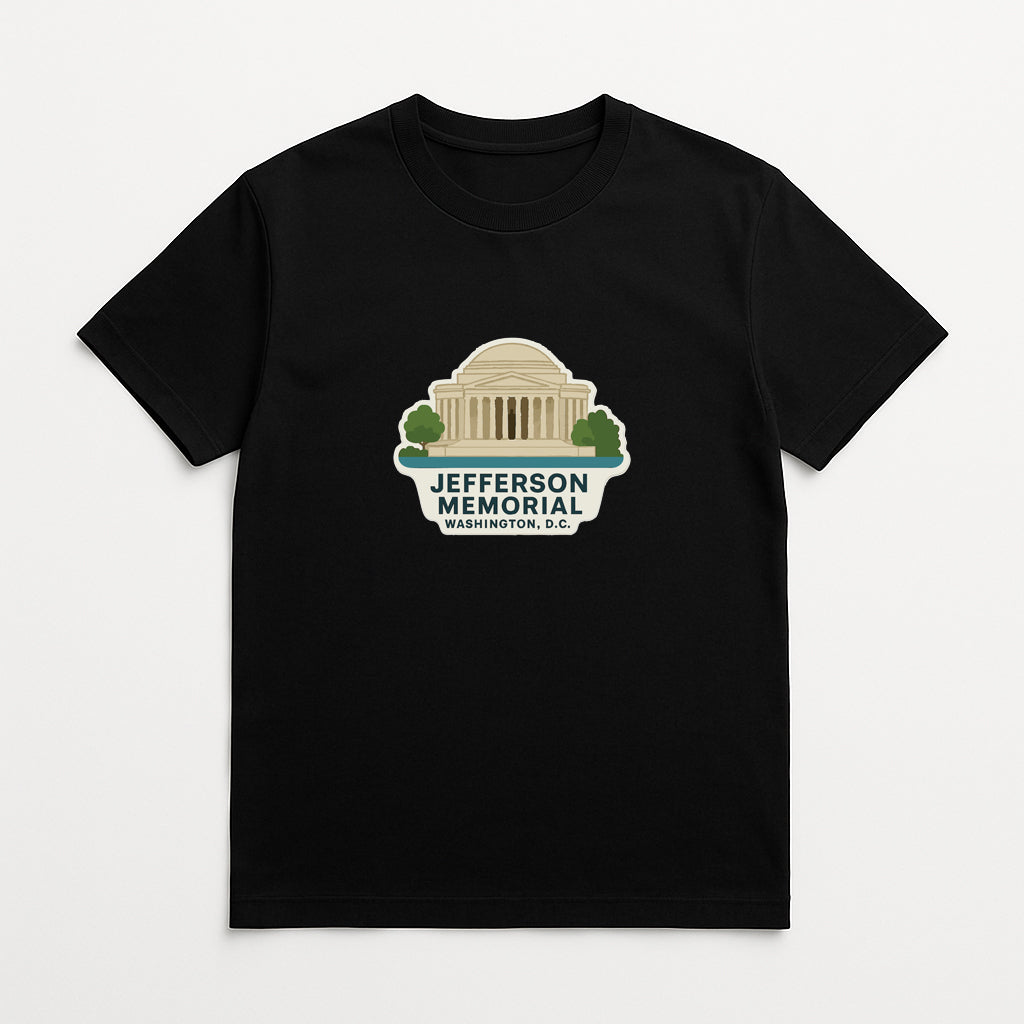 Jefferson Memorial Washington DC Iron On Heat Transfer Vinyl HTV Symbolic