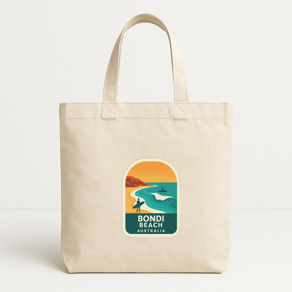 Bondi Beach Australia Iron On Heat Transfer Vinyl HTV Die-Cut Symbolic Landmark