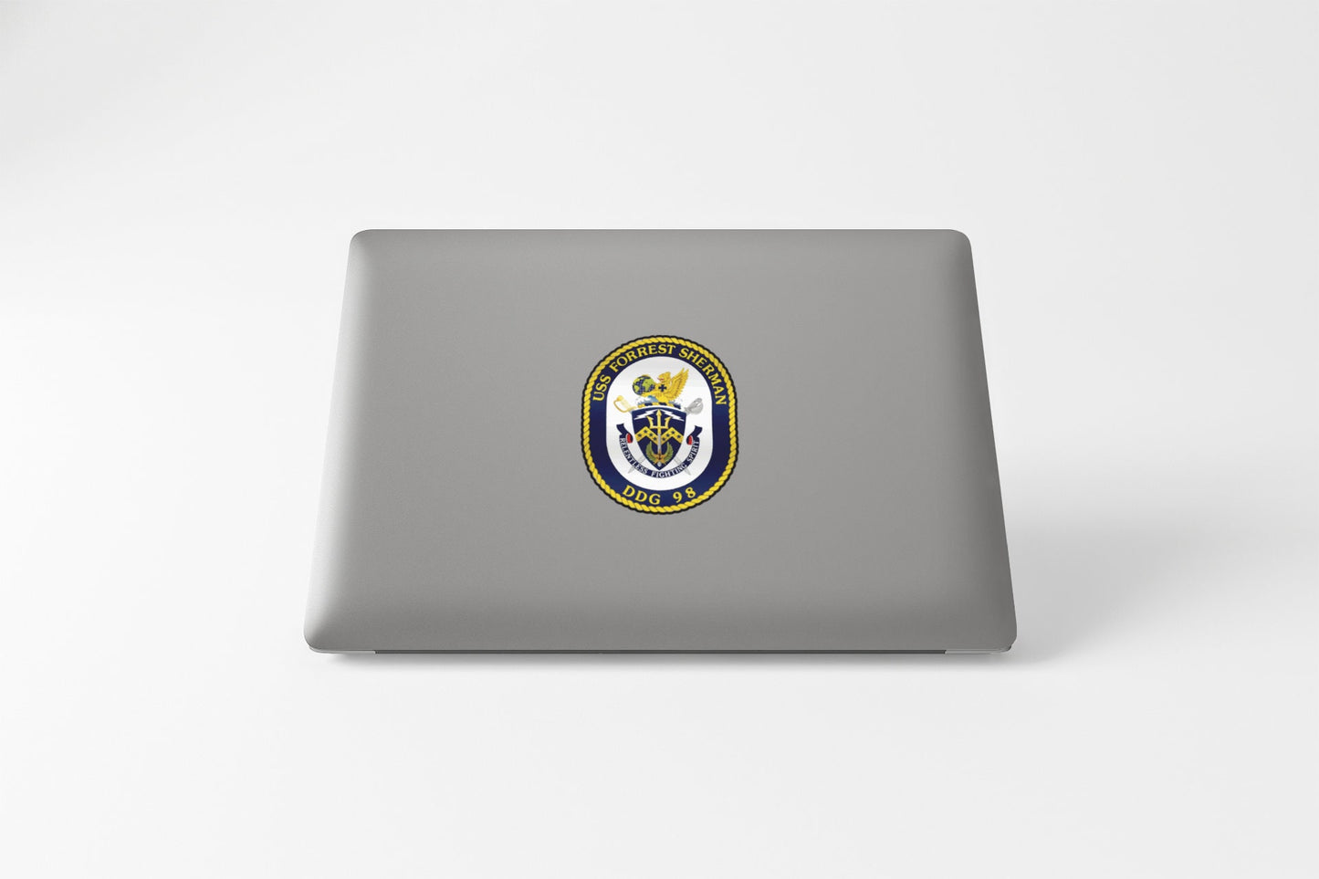 USS Forrest Sherman DDG-98 Badge Sticker Decal Arleigh Burke Class Destroyer Car Sticker Bumper Sticker for Car Emblem