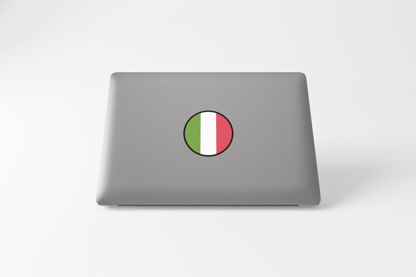 Italy Flag Circle Sticker Decal