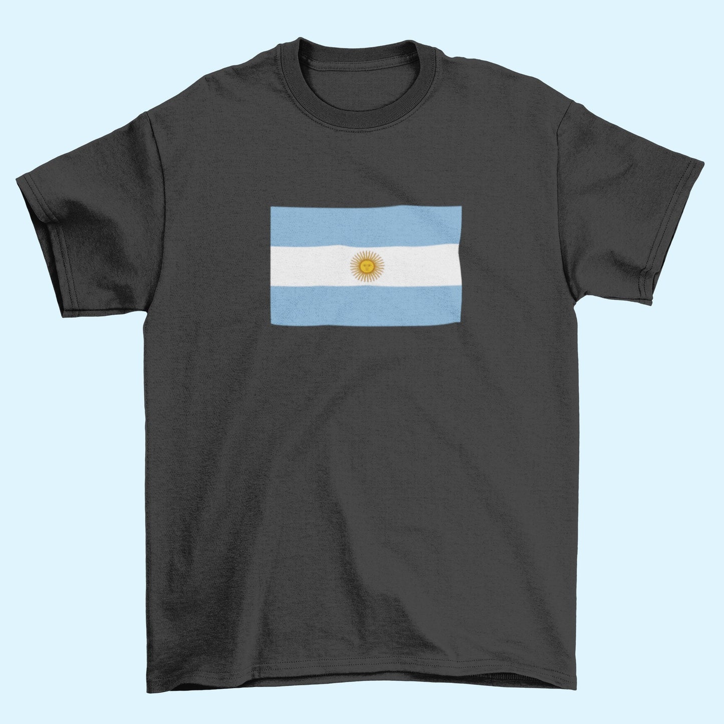 Argentina Flag Iron On Heat Transfer Vinyl HTV / Buenos Aires / En unión y libertad / Argentine Argentinian
