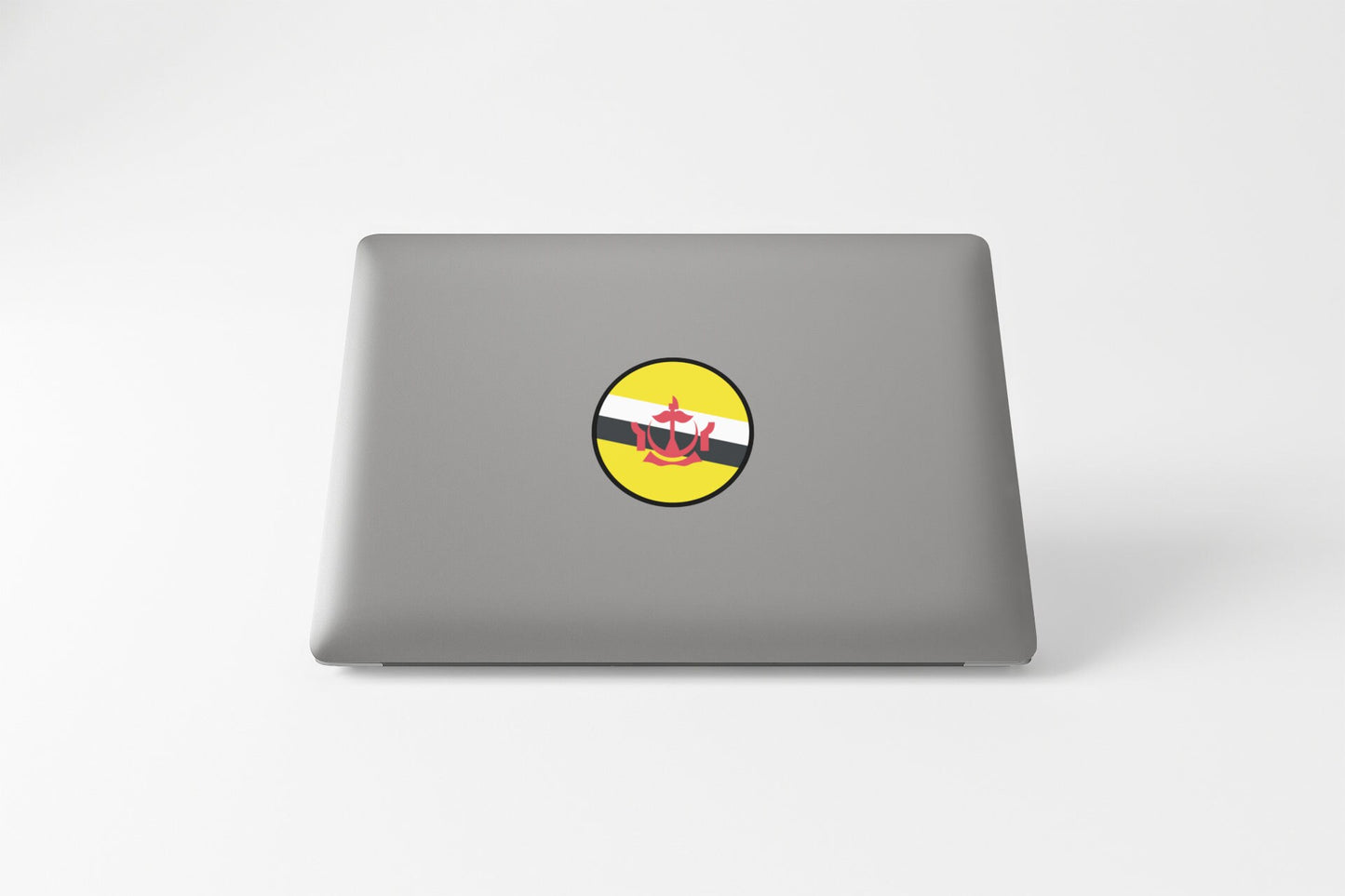Brunei Flag Circle Sticker Decal