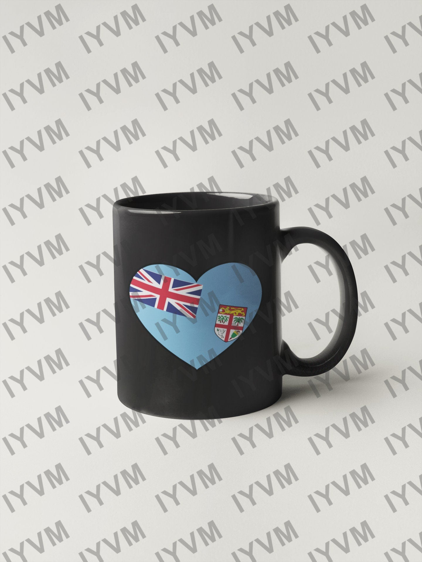 Fiji Flag Sticker Decal / Republic of Fiji / Rerevaka na Kalou ka Doka na Tui / Suva / Fijian