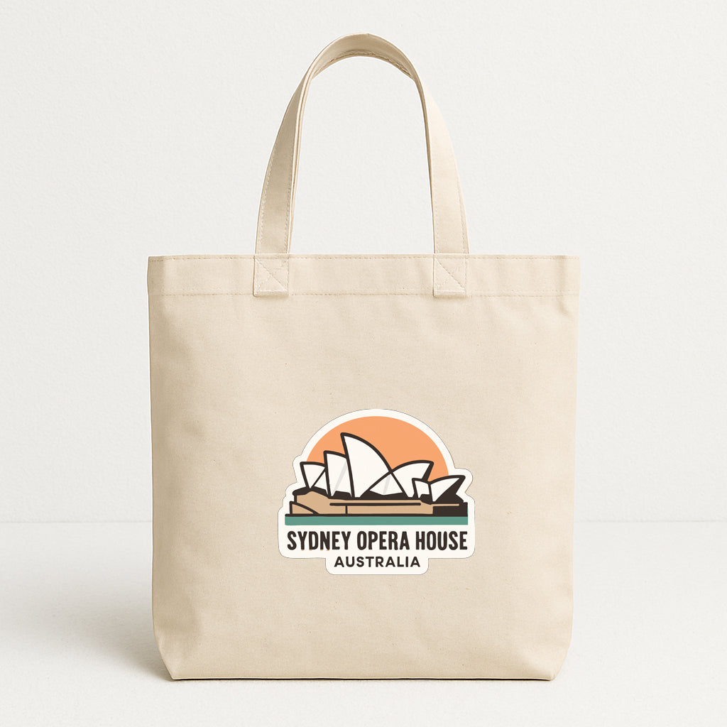 Sydney Opera House Australia Iron On Heat Transfer Vinyl HTV Die-Cut Symbolic