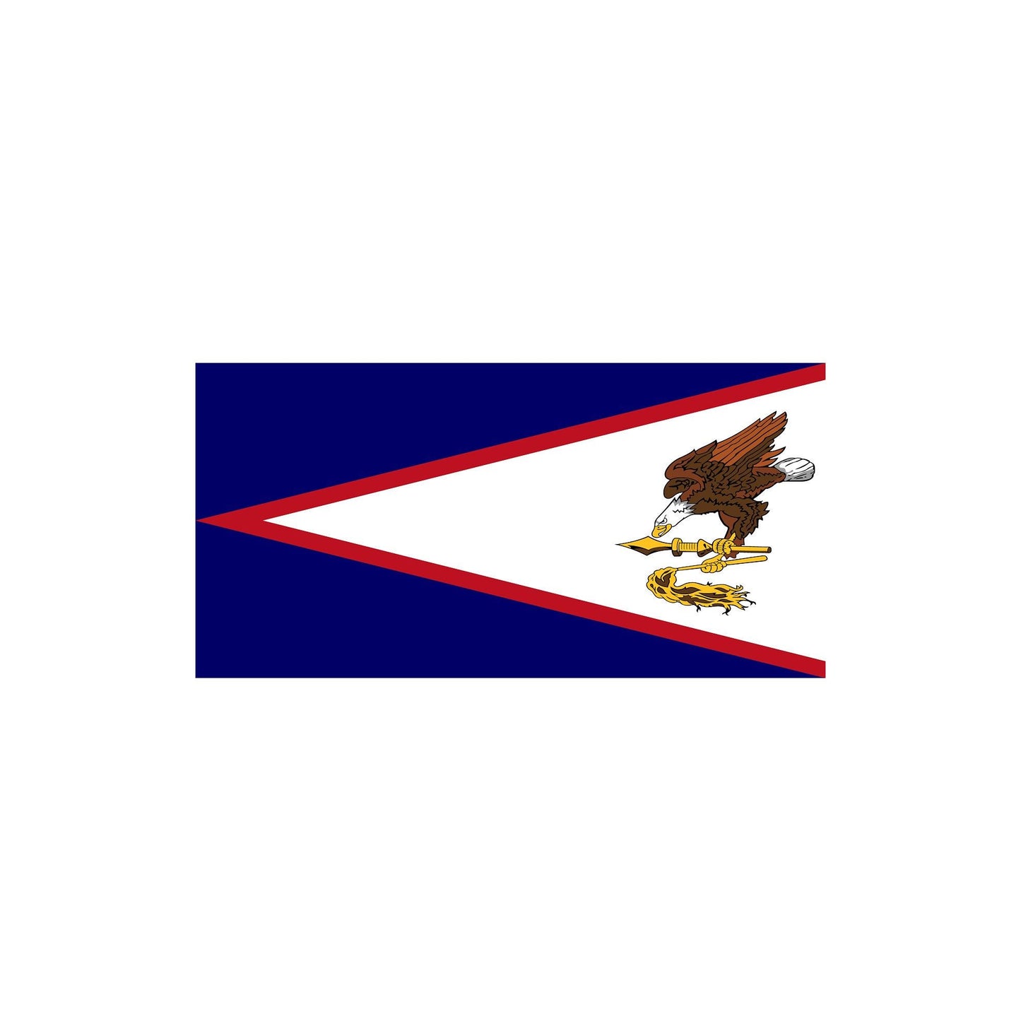 American Samoa Flag Sticker Decal