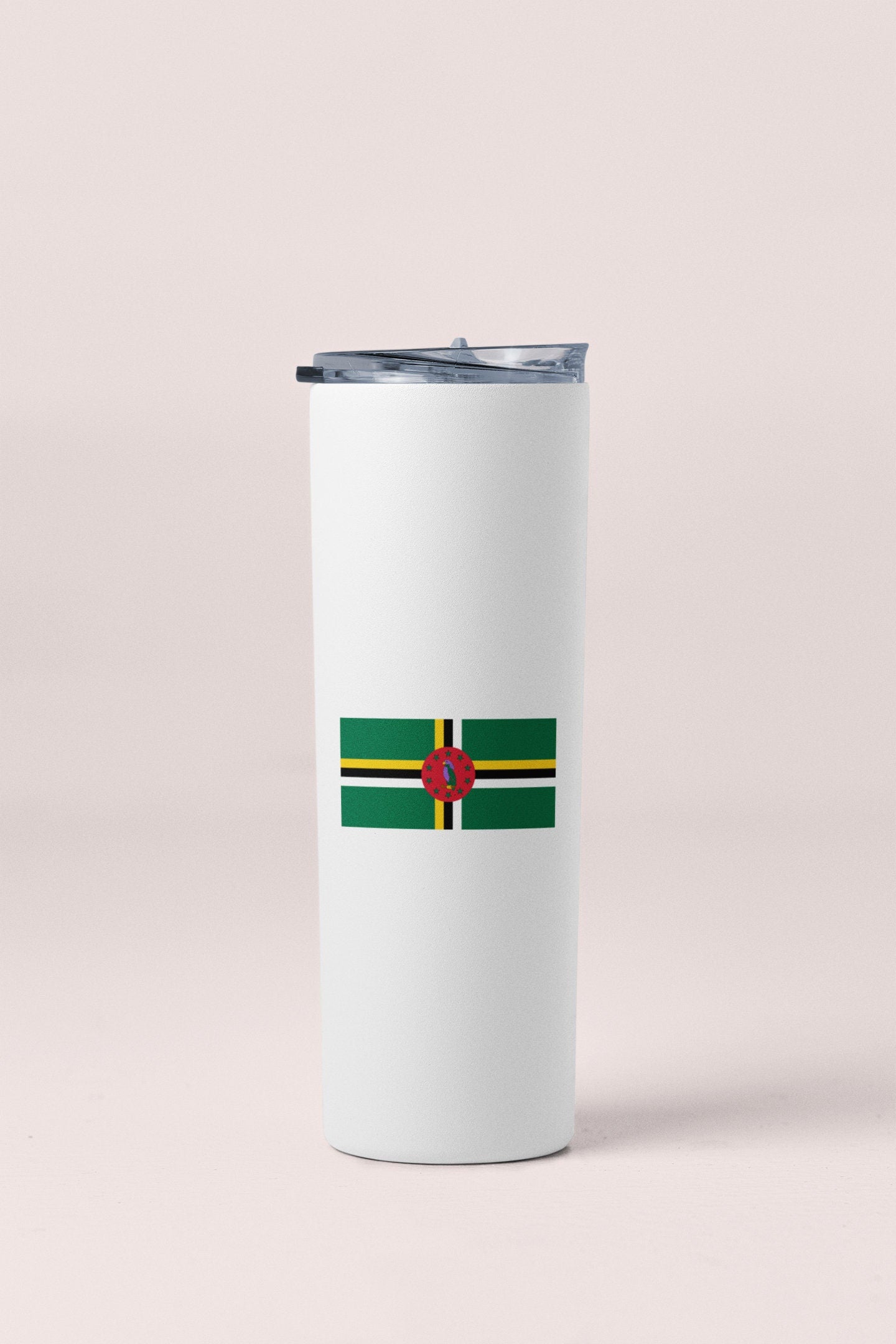 Dominica Flag Sticker Decal / Commonwealth of Dominica / Apres Bondie, C'est La Ter / Roseau