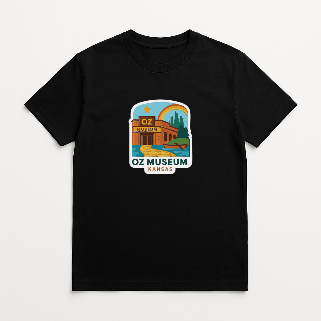 Oz Museum Kansas Iron On Heat Transfer Vinyl HTV Die-Cut Symbolic Landmark