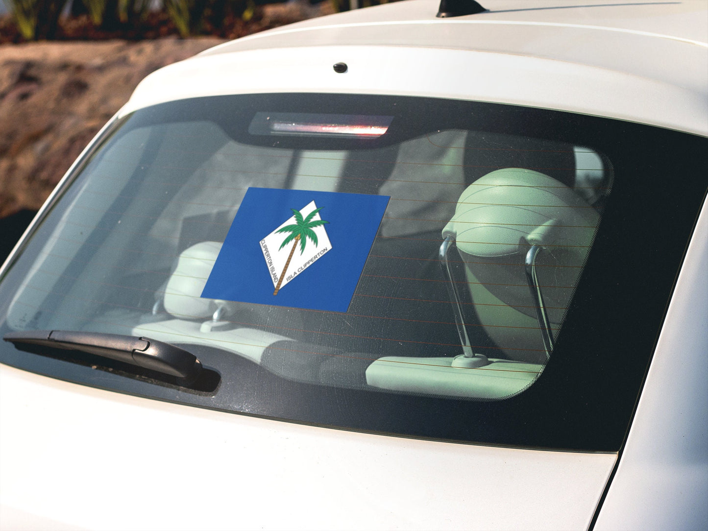 Clipperton Island Flag Sticker Decal