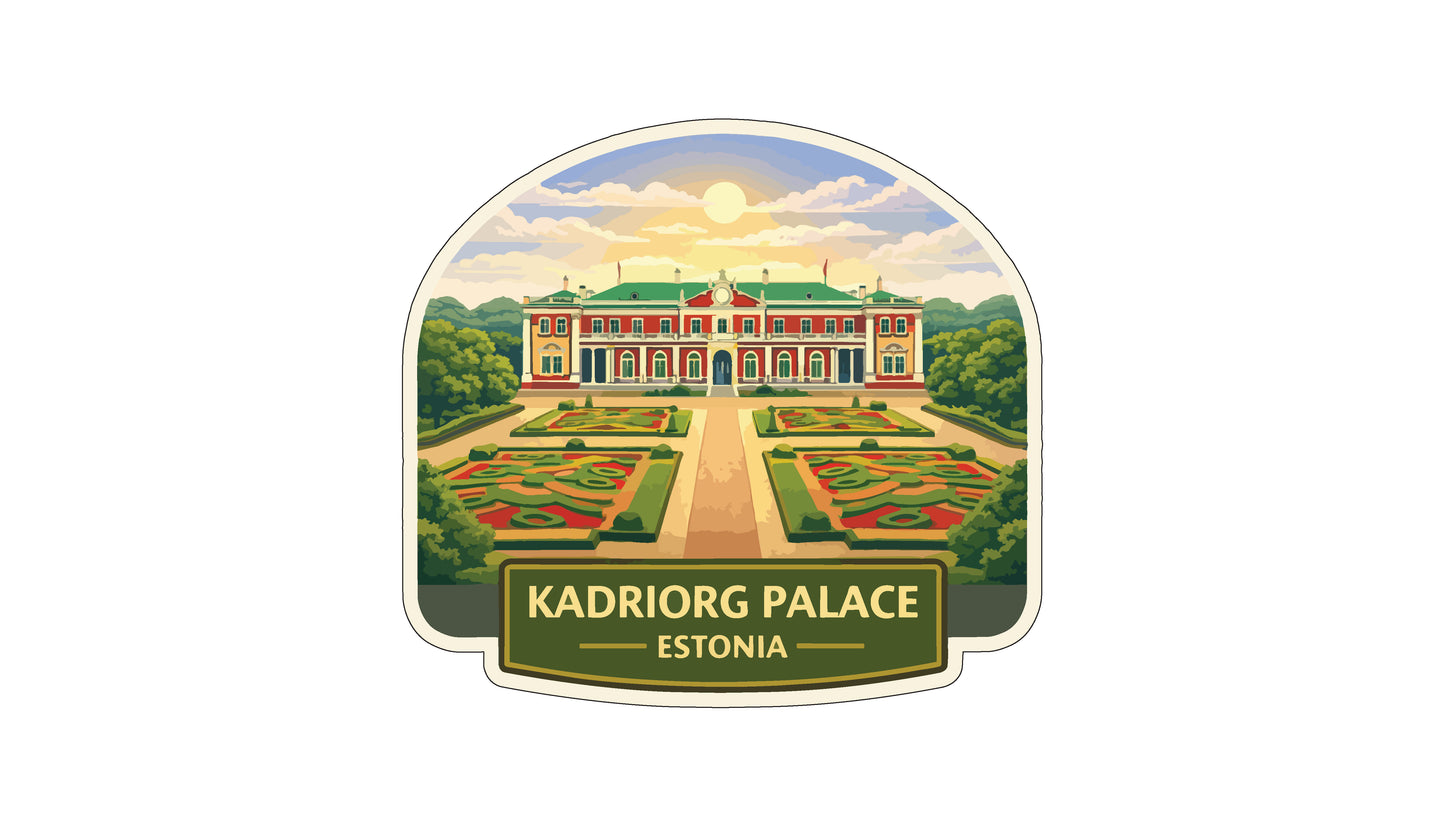 a large, ornate palace with a well-manicured garden in the foreground.