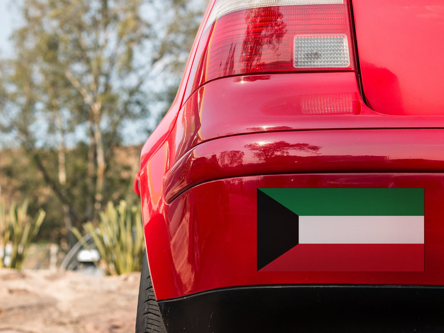 Kuwait Flag Sticker Decal / State of Kuwait / Kuwait City / Kuwaiti