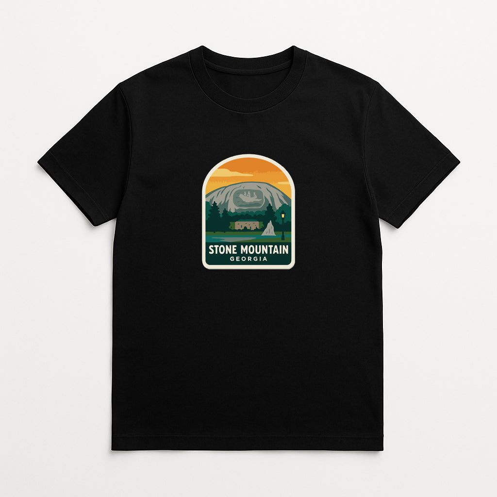 Stone Mountain Georgia Iron On Heat Transfer Vinyl HTV Die-Cut Symbolic Landmark