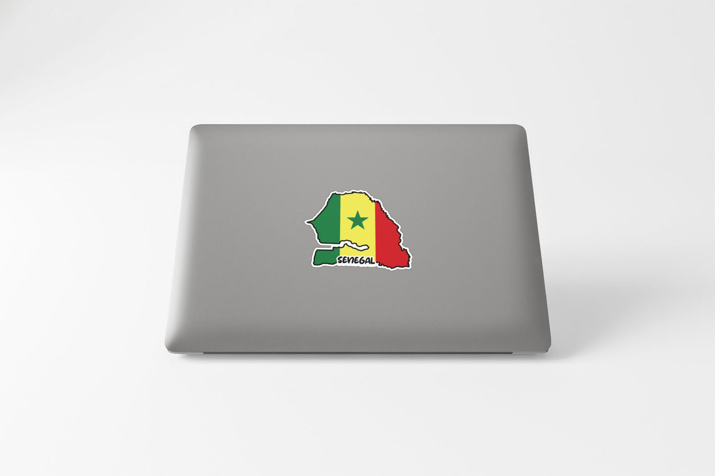 Senegal Map Flag Sticker Decal