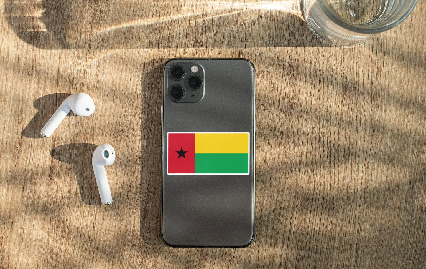 Guinea-Bissau Flag Sticker Decal