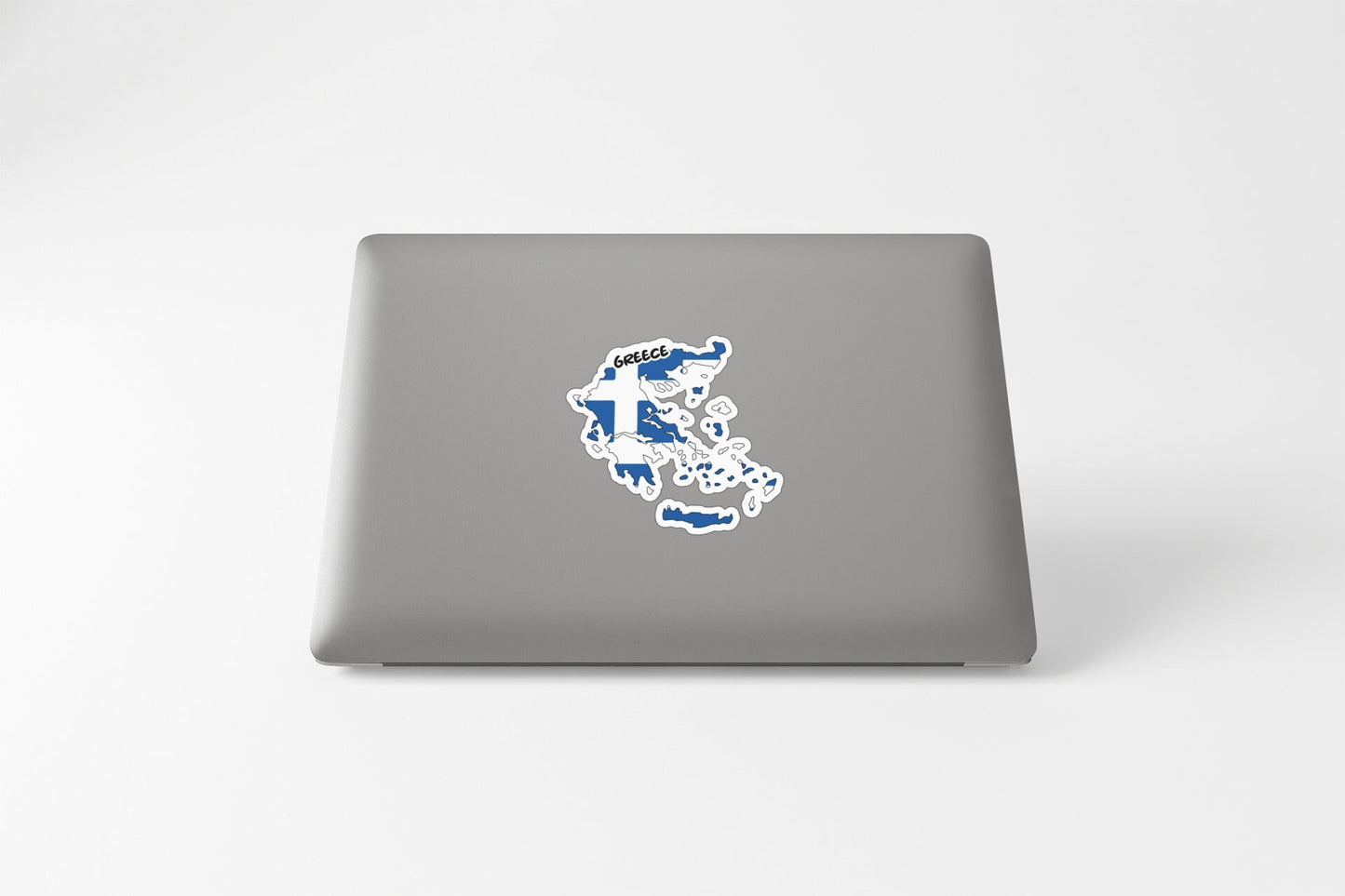 Greece Map Flag Sticker Decal