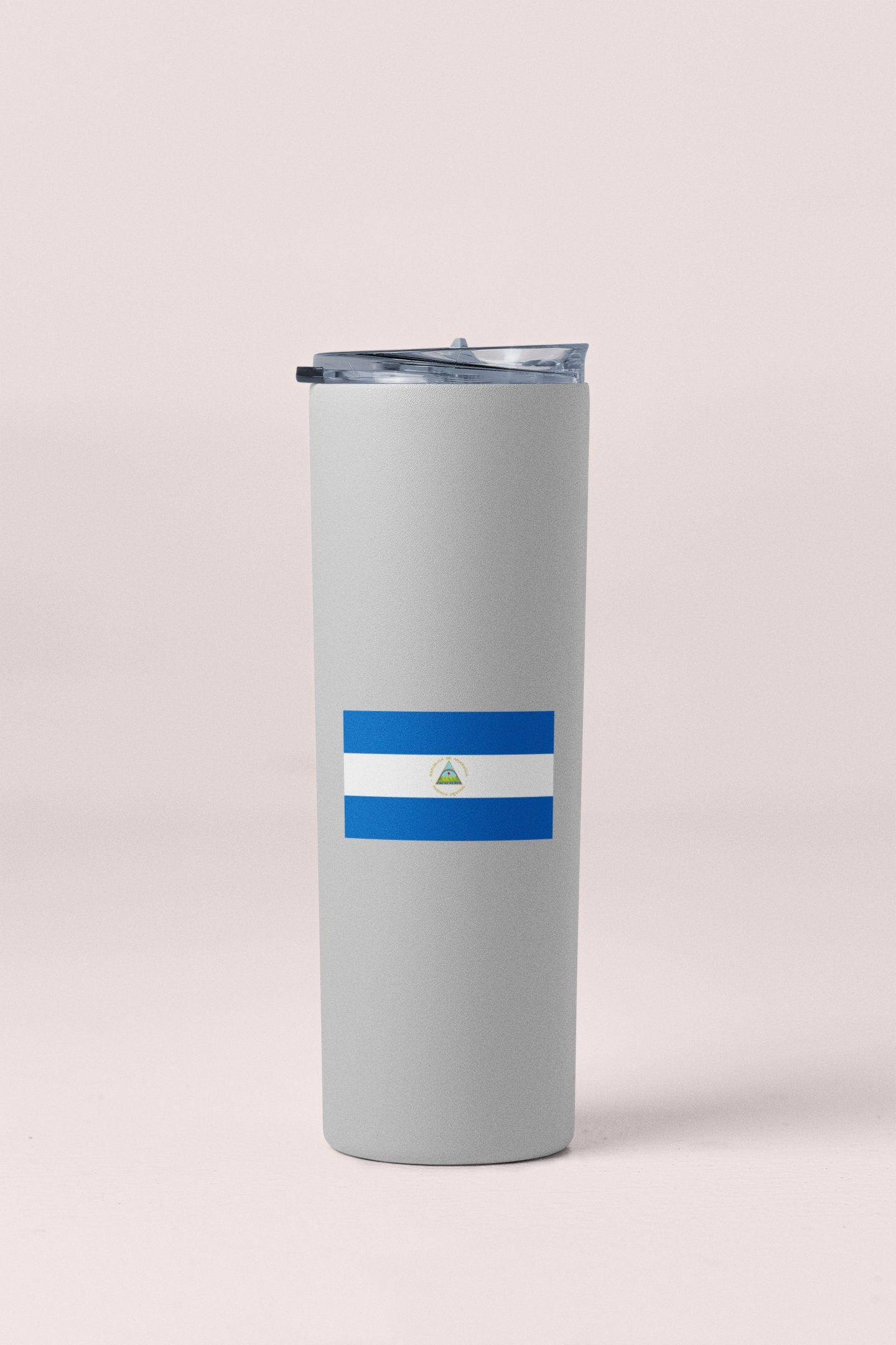 Nicaragua Flag Sticker Decal / Republic of Nicaragua / República de Nicaragua / En Dios confiamos / Managua /