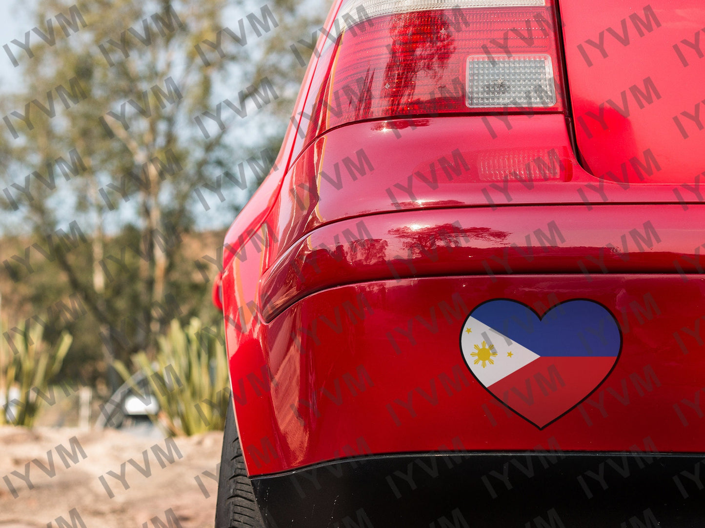 Philippines Flag Sticker Decal / Republic of the Philippines / Republika ng Pilipinas / Manila / Filipino