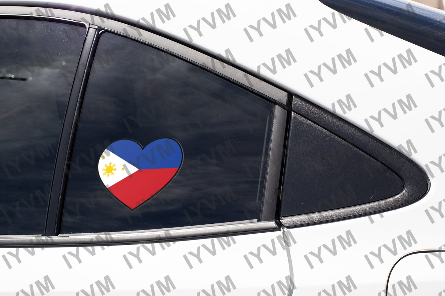 Philippines Flag Sticker Decal / Republic of the Philippines / Republika ng Pilipinas / Manila / Filipino
