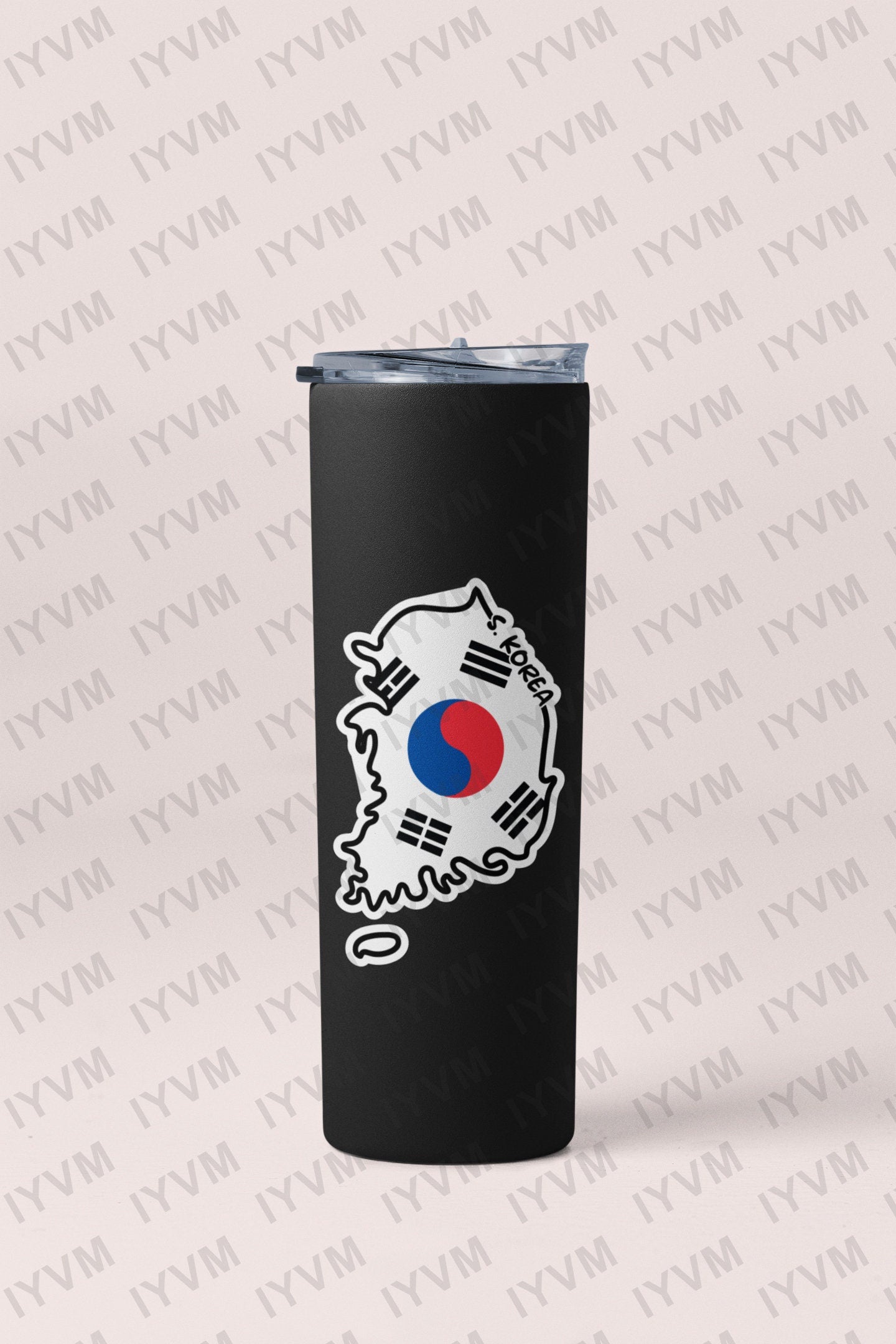 South Korea Map Flag Sticker Decal / Republic of Korea / Seoul / Korean