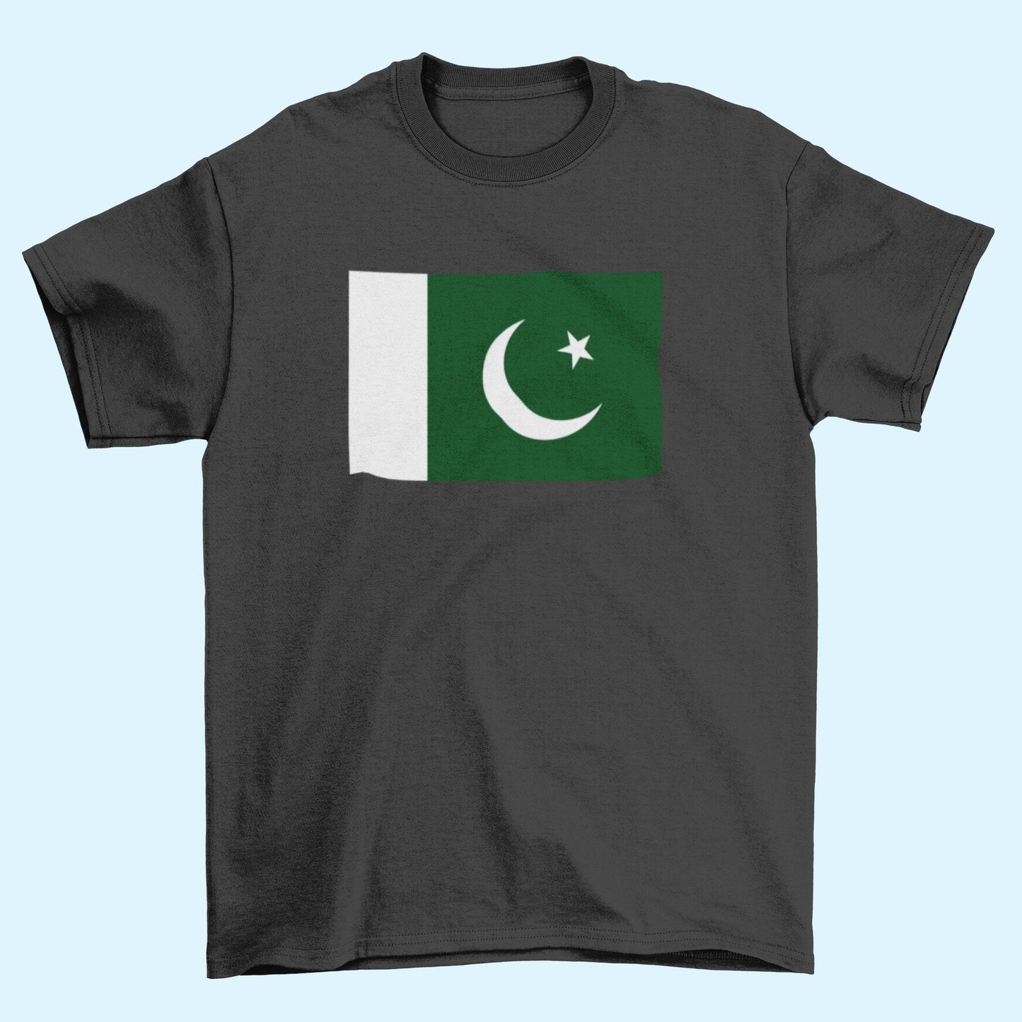 Pakistan Flag Iron On Heat Transfer Vinyl HTV / Islamic Republic of Pakistan / Islamabad / Pakistani