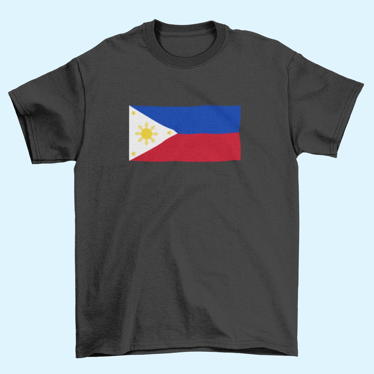 Philippines Flag Iron On Heat Transfer Vinyl HTV / Republic of the Philippines / Republika ng Pilipinas / Manila / Filipino