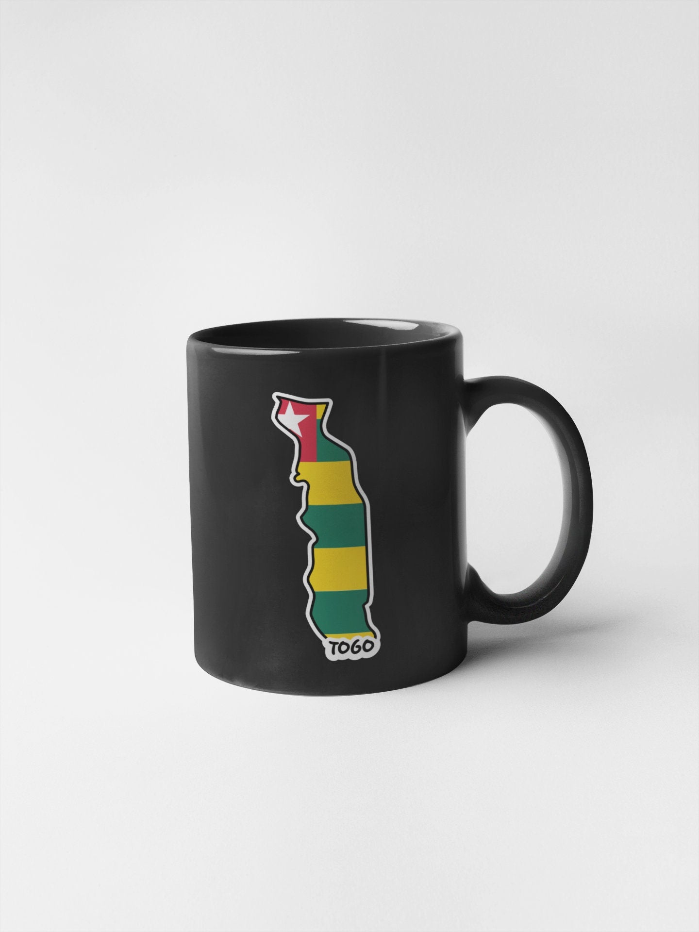 Togo Map Flag Sticker Decal