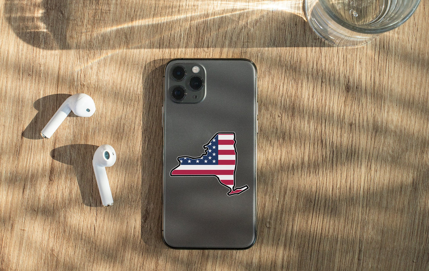 an iphone case with the american flag on it