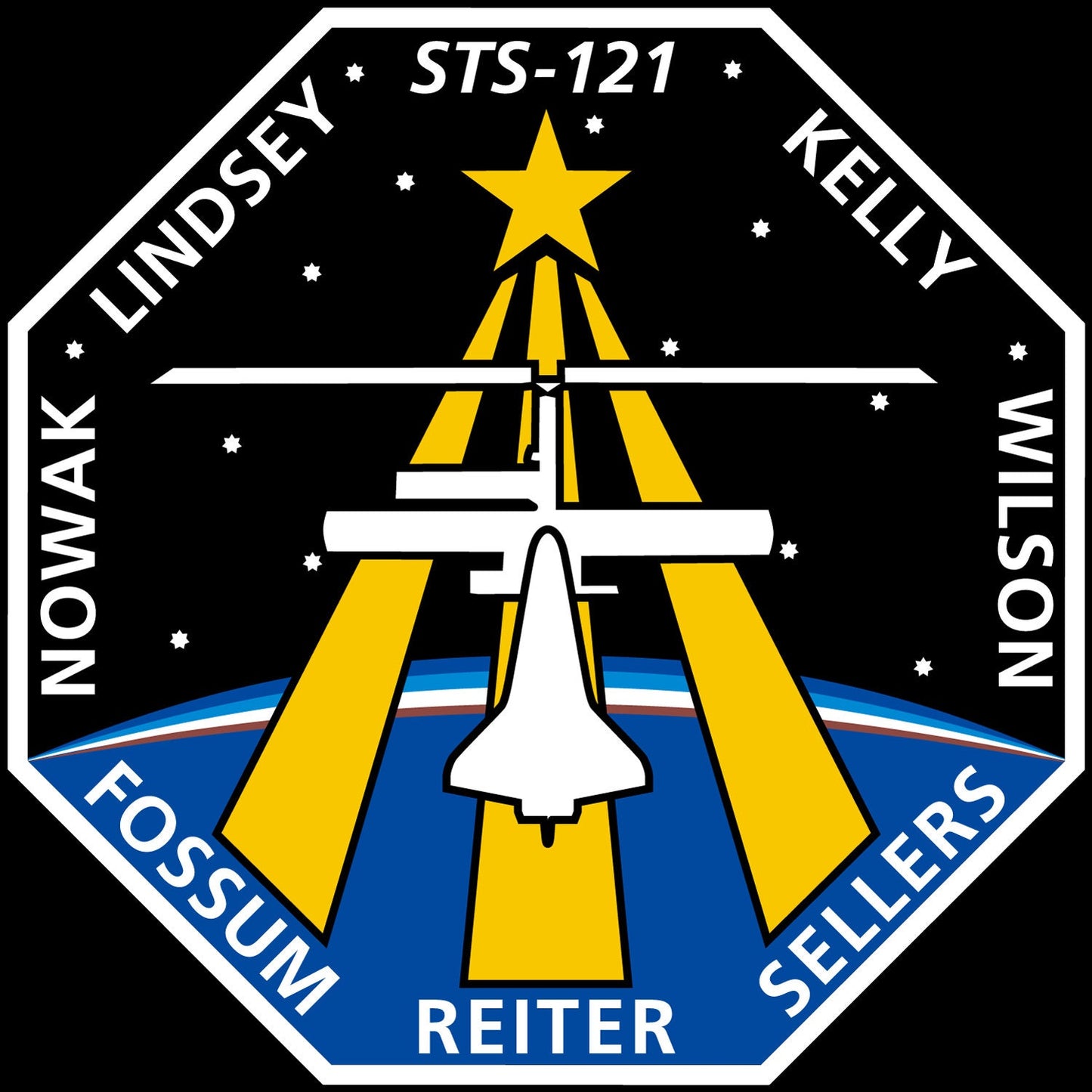 the logo for the nasa mission