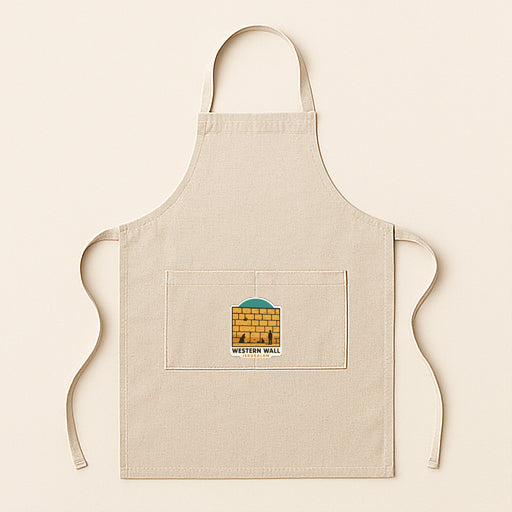 Western Wall Jerusalem Iron On Heat Transfer Vinyl HTV Die-Cut Symbolic Landmark