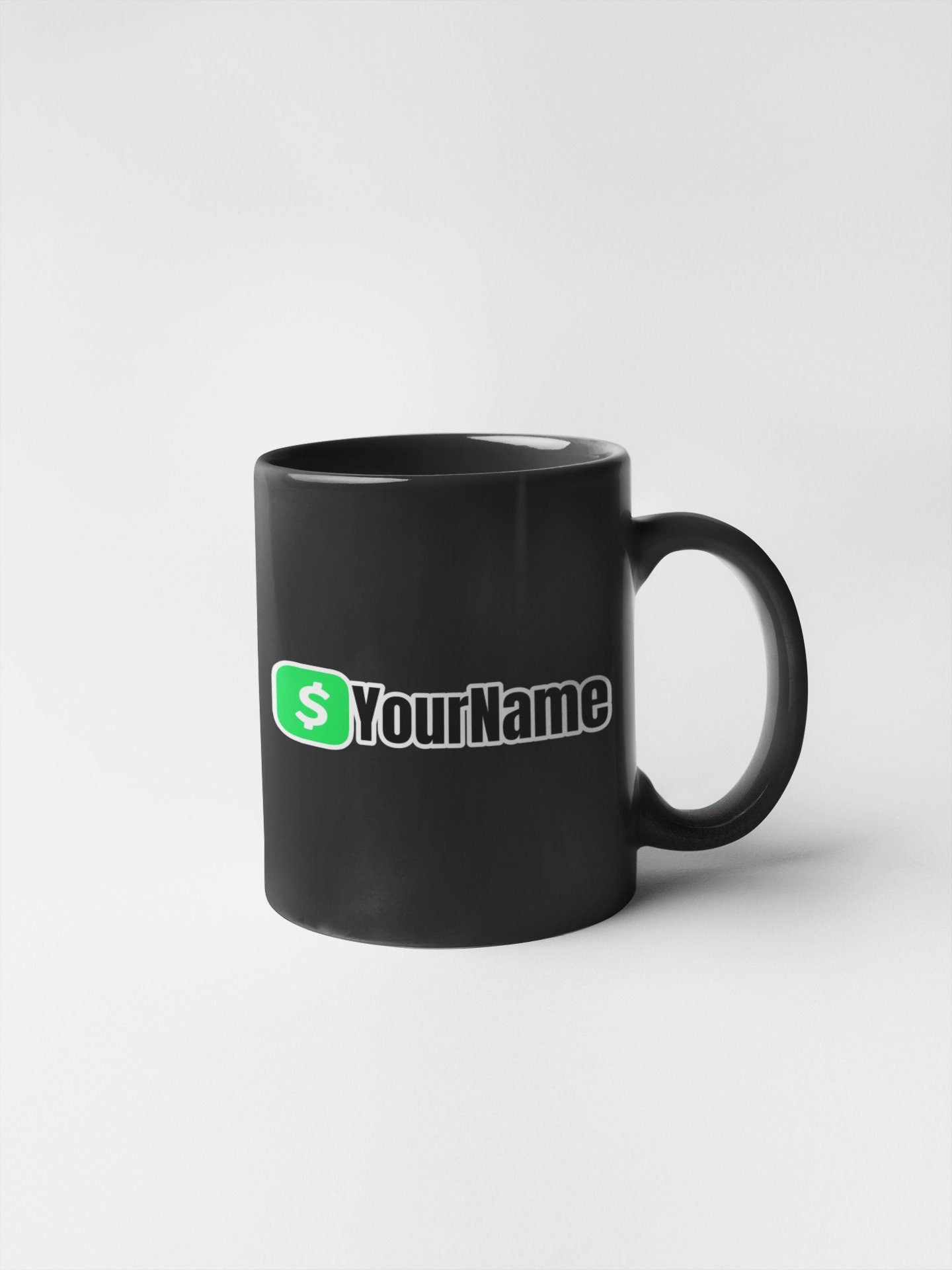 Personalized Cash App Username Sticker Decal Social Media Handle User ID Sticker Tag CashApp
