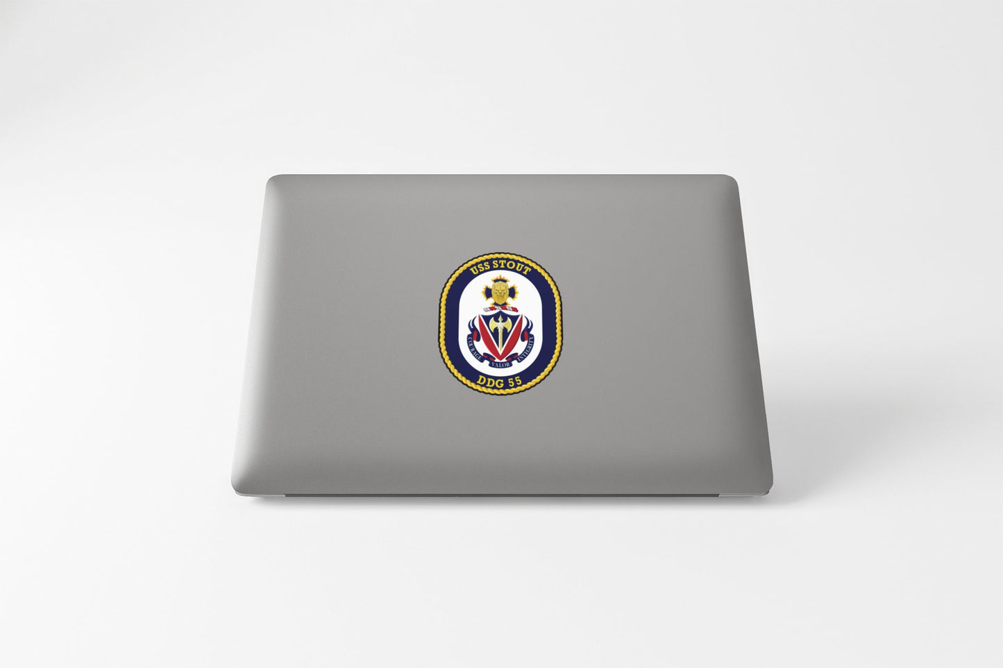 USS Stout DDG-55 Badge Sticker Decal Arleigh Burke Class Destroyer Car Sticker Bumper Sticker for Car Emblem