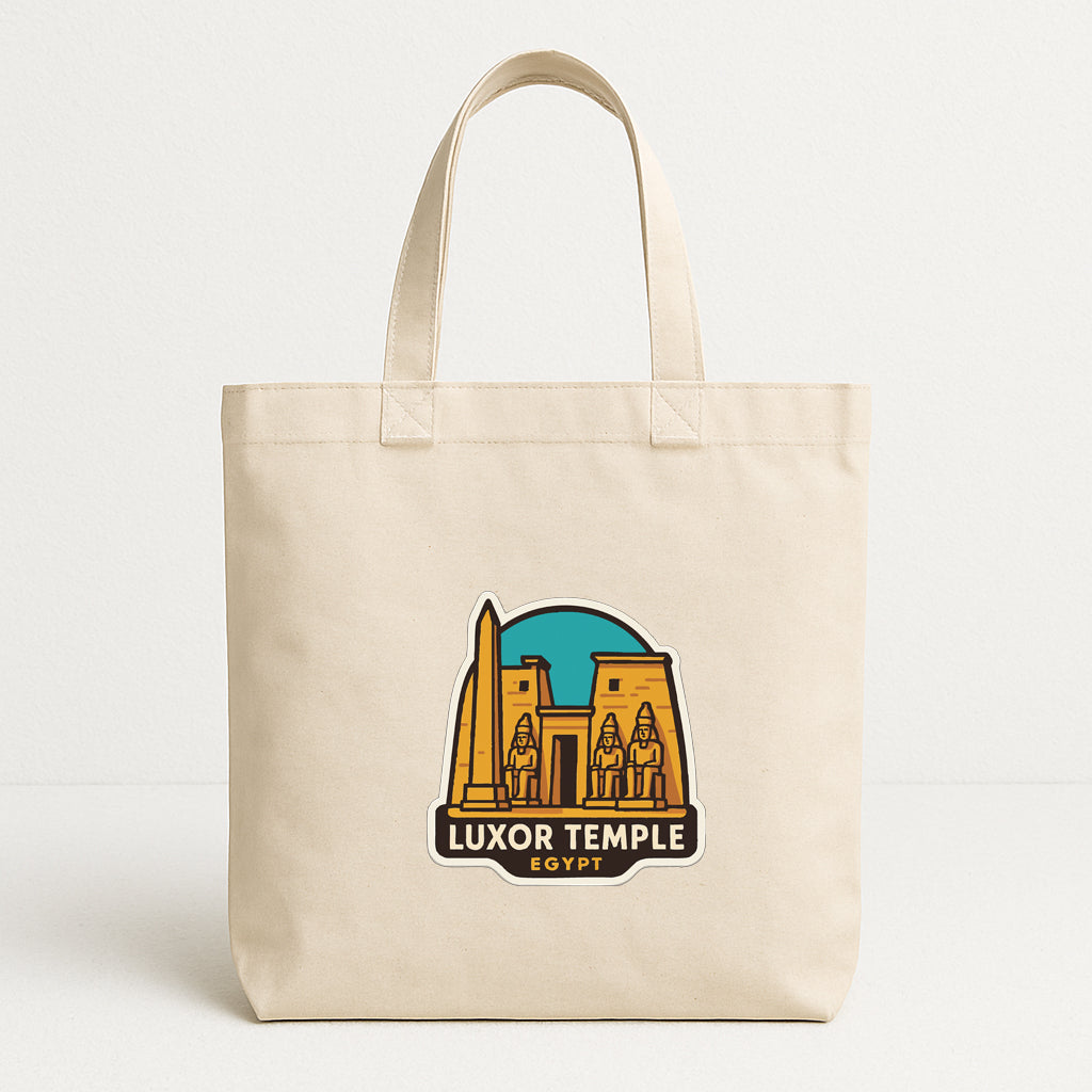 Luxor Temple Egypt Iron On Heat Transfer Vinyl HTV Die-Cut Symbolic Landmark